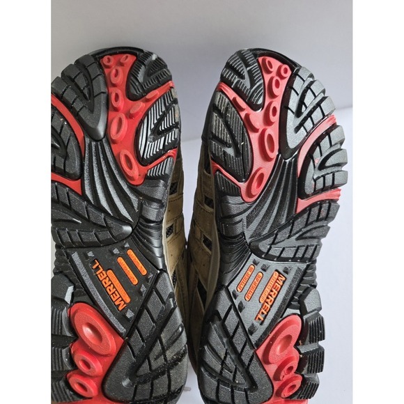 Merrell Work Shoes Leather Waterproof Alloy Toe Mens US 7M Slip Resistant main image 5